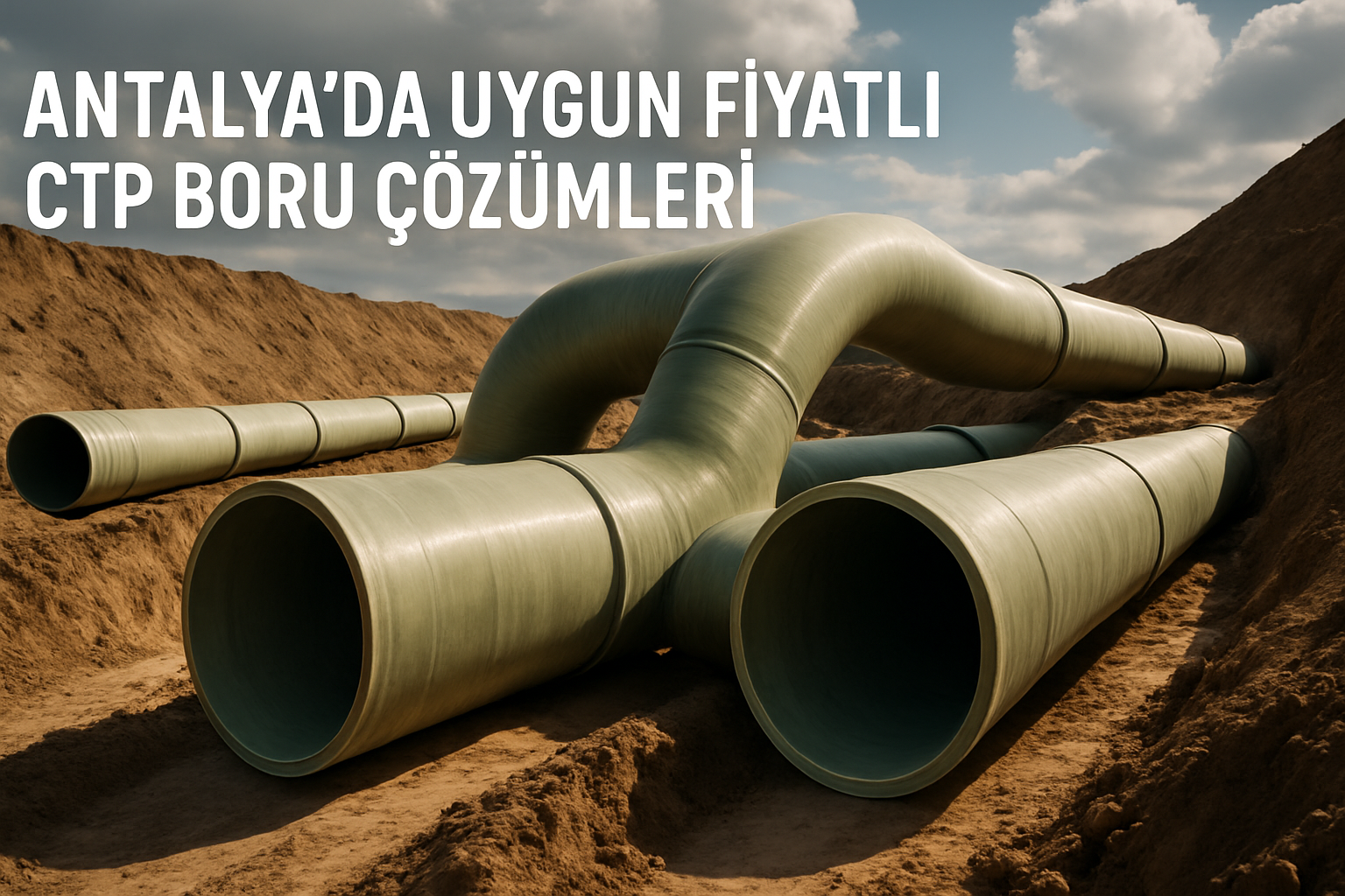 Antalya'da Uygun Fiyatlı CTP Boru Çözümleri
